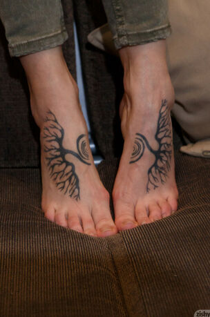 tatted soles